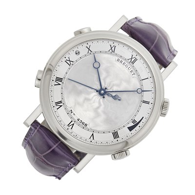 Lot 66 - Breguet Gentleman's White Gold 'La Gazza Ladva Gioachino Rossini La Musicale' Wristwatch, Ref. 7800BB/11/9YV