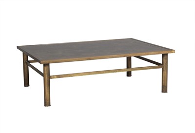 Lot 353 - Philp and Kelvin Laverne Patinated Bronze Classical Coffee Table
