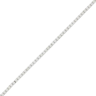 Lot 92 - White Gold and Diamond Bracelet