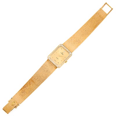 Lot 1257 - Concord Gold and Diamond Wristwatch