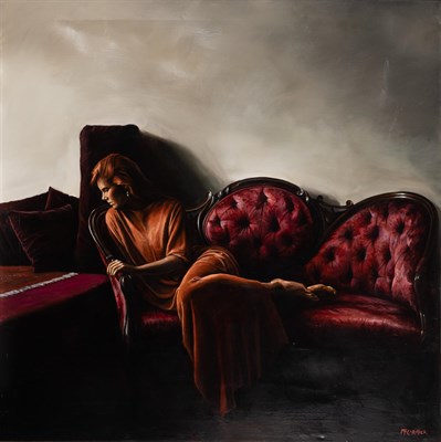 Lot 32 - Harry McCormick American, b. 1942 Woman Seated...