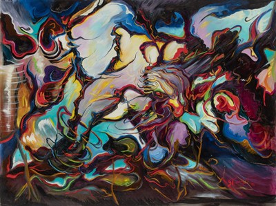Lot 57 - George Frangos Greek, 1936-2011 Europa, 1978...