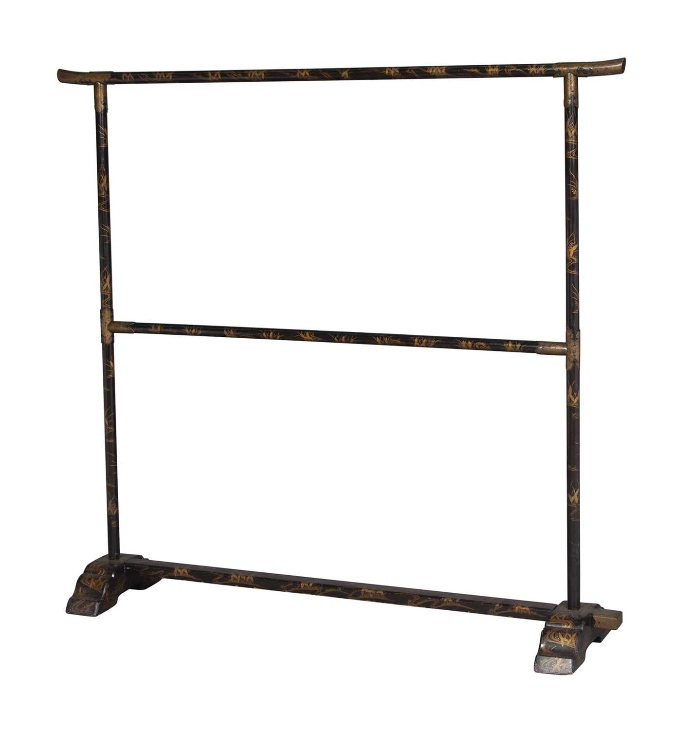 Lot 92 - Japanese Lacquer Kimono Stand