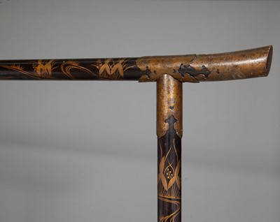Lot 92 - Japanese Lacquer Kimono Stand