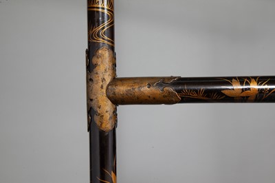 Lot 92 - Japanese Lacquer Kimono Stand