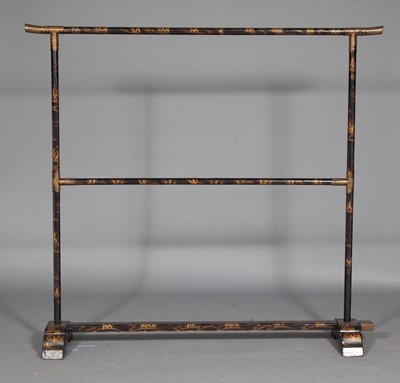 Lot 92 - Japanese Lacquer Kimono Stand