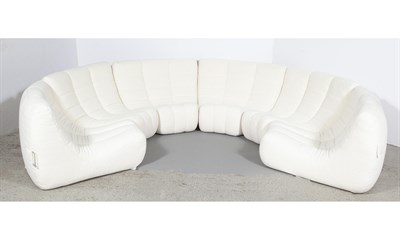 Lot 358 - Michel Ducaroy for Ligne Roset Upholstered Gilda Modular Sofa
