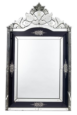 Lot 230 - Venetian Mirror Framed Mirror