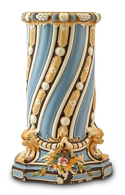 Lot 259 - Glazed Pottery Umbrella Stand
