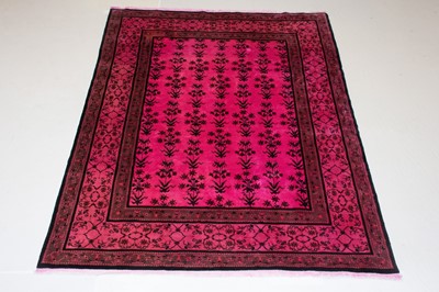 Lot 219 - Chinese Overdyed Carpet