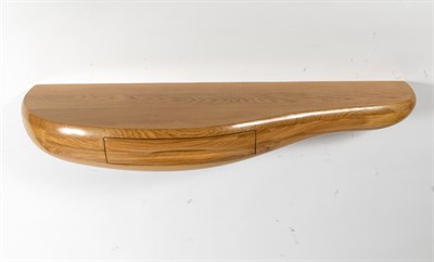 Lot 398 - Jacques Jarrige Oak Wall Mounted Console