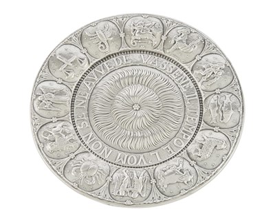 Lot 141 - Gianmaria Buccellati Sterling Silver Zodiac Charger