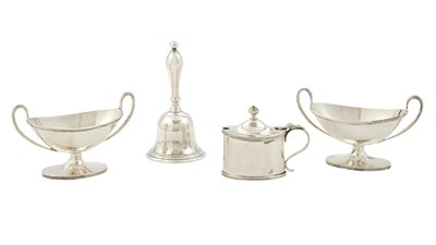 Lot 203 - Group of English Sterling Silver Table...