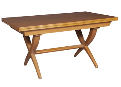 Lot 314 - Guglielmo Pecorini Oak Draw Leaf Dining Table