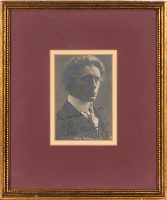 Lot 5233 - A group of items signed by composers and opera singers