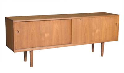 Lot 543 - Hans Wegner for Ry Mobler Teak Sideboard