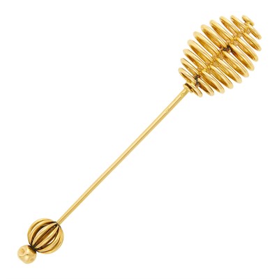 Lot 86 - Hermès Paris Gold Jabot