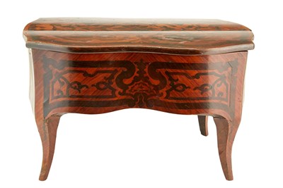 Lot 643 - Louis XV Tulipwood and Kingwood Bidet Stand...