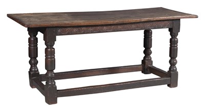 Lot 684 - Northern European Oak Hall Table 17th century...