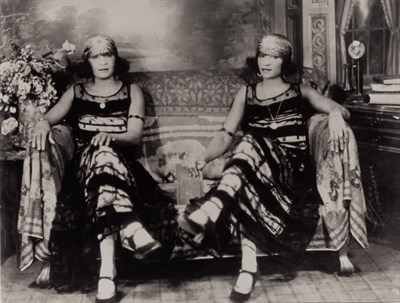 Lot 3118 - James Van der Zee. Identical Twins