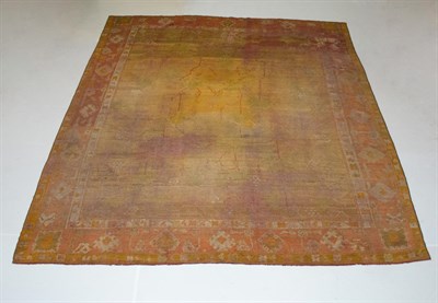 Lot 383 - Oushak Carpet West Anatolia, late 19th century...