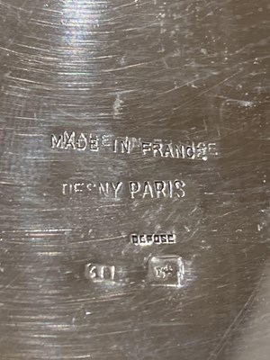 Lot 749 - Maison Desny Silver Plated Vase