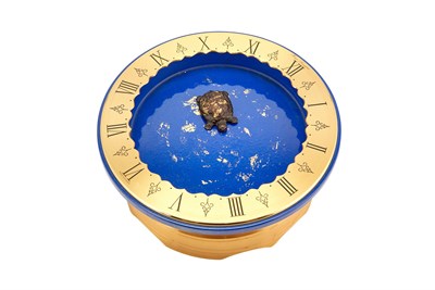 Lot 208 - Gubelin Brass Mystery Turtle Clock 20th...