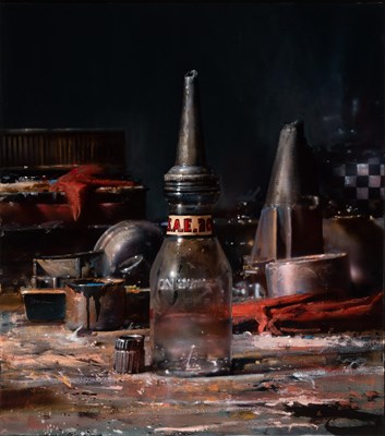 Lot 13 - David Dornan American, b. 1954 Trouble City,...