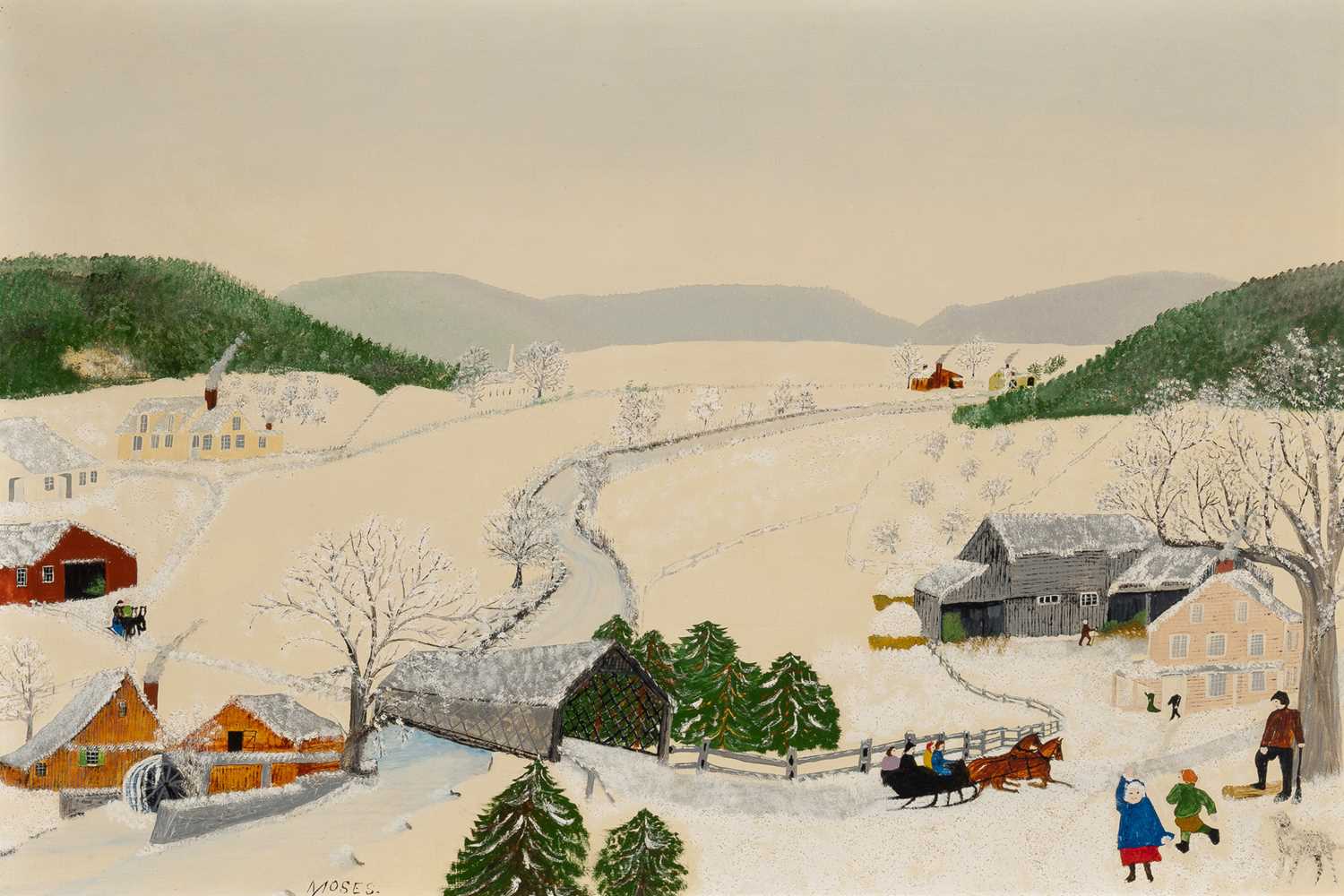 Lot 112 - Grandma (Anna Mary Robertson) Moses
