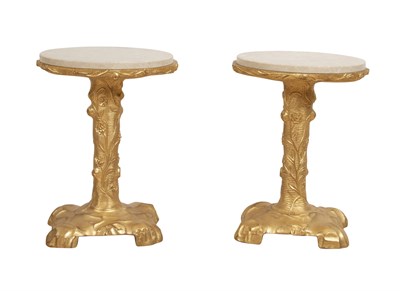Lot 170 - Pair of Bunny Williams Designed Giltwood Low...