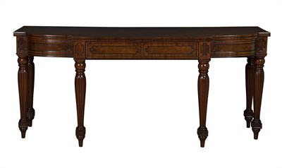 Lot 150 - George IV Mahogany and Part-Ebonized Serving Table