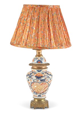 Lot 102 - Pair of Japanese Gilt Metal Mounted Imari...