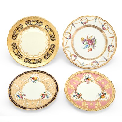 Lot 96 - Group of English Porcelain Plates
