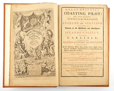 Lot 106 - Great-Britain's Coasting Pilot, owned by a suicidal captain