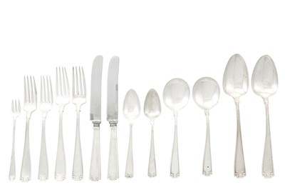 Lot 549 - Gorham Sterling Silver "Etruscan" Pattern Flatware Service