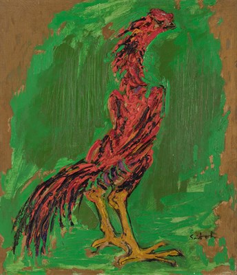 Lot 83 - Masao Saitoh Japanese, b. 1912 Fighting...