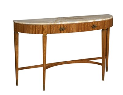 Lot 90 - George III Style Marble Top Lacquered...