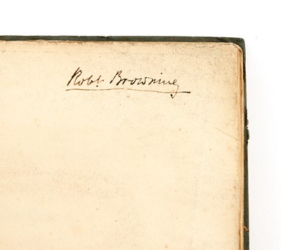 Lot 226 - Robert Browning's copy of Keats’ Endymion, 1818