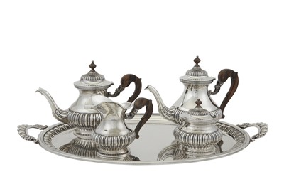 Lot 57 - Buccellati Sterling Silver Tea and Coffee Service