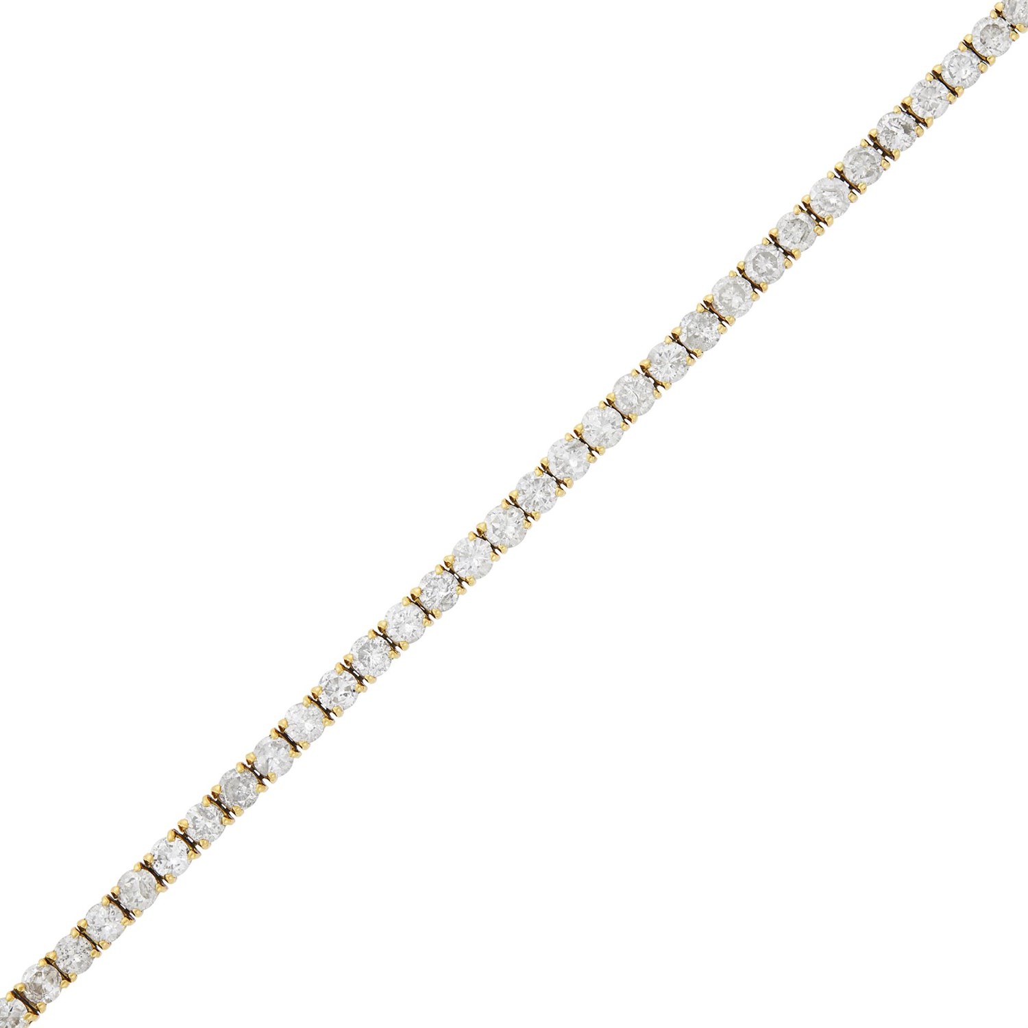 Lot 22 - Gold and Diamond Bracelet