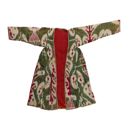 Lot 272 - An Uzback Ikat Robe