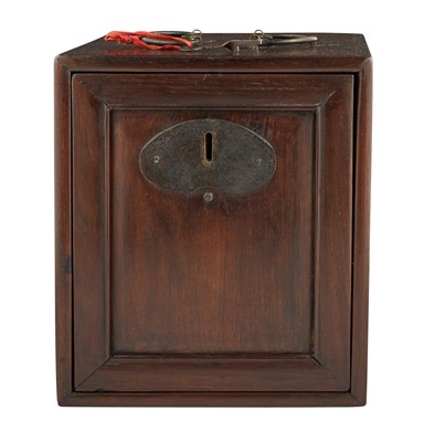 Lot 78 - A Chinese Hardwood Table Cabinet