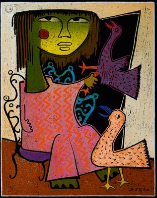 Lot 138 - Ángel Botello (1913-1986)
