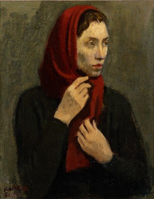 Lot 47 - Raphael Soyer Russian/American, 1899-1987...