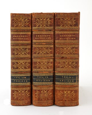 Lot 30 - GREGORY, G.
A New and Complete Dictionary of Arts and Sciences Including the latest Improvement and Discovery and the Present State of every branch of Human Knowledge.