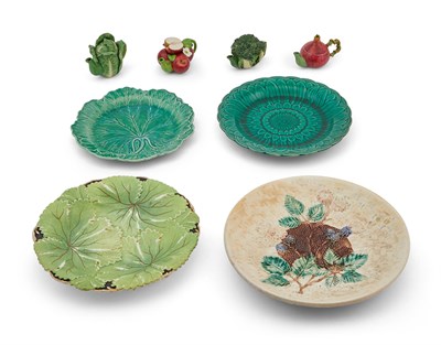 Lot 313 - Group of Ceramic Table Articles Comprising...