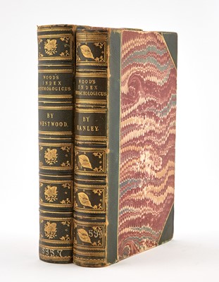 Lot 19 - [NATURAL HISTORY]
Two of William Wood's illustrated natural history catalogues in matching fine bindings, one on butterflies and the other on shells...