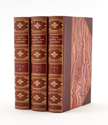 Lot 61 - [MOUNTAINEERING]
ALPINE CLUB, [edited by] EDWARD SHIRLEY KENNEDY. Peaks, Passes, and Glaciers...