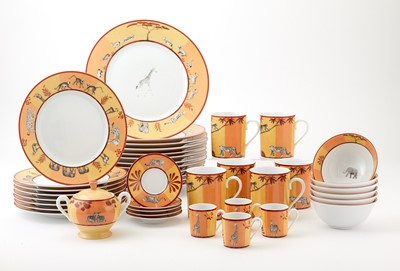 Lot 308 - Hermes Porcelain Partial Dinner Service