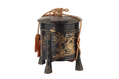 Lot 87 - Japanese Lacquered Wood Hokkai